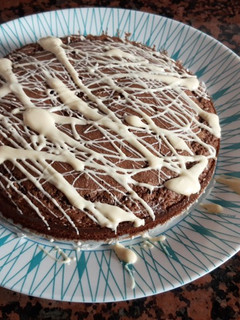 Una foto de Brownie de Nutella