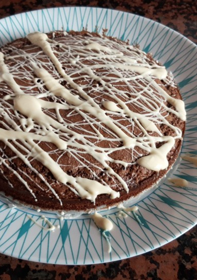 Una foto de Brownie de Nutella