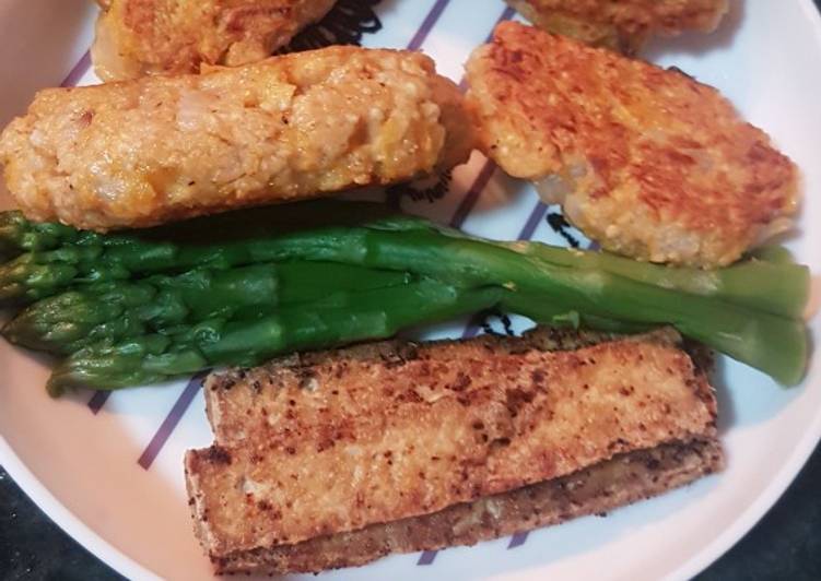Blw, "croquetas" de calabaza