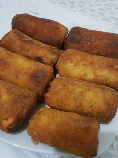 صورة لوصفة كريب مالح مقلي وبحشوة لذيذة