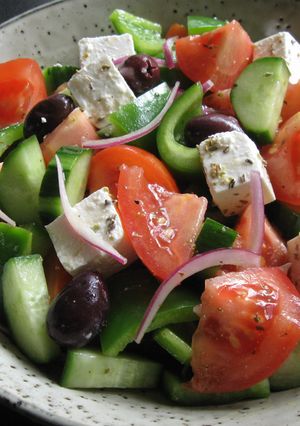 A picture of Greek Salad.