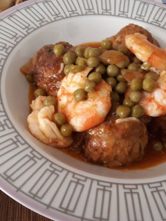 Una foto de Albóndigas de merluza
