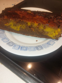 Una foto de Brownie de 🎃 calabaza