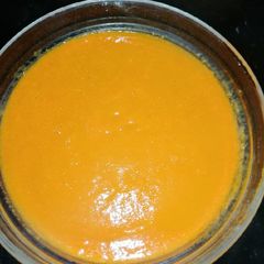 A picture of Pumpkin Soup.