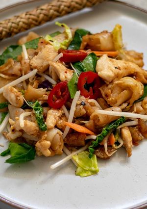 A picture of Char Kway Teow.