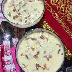 A picture of Kesar Basundi.