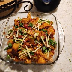 A picture of آلو گوبھی.