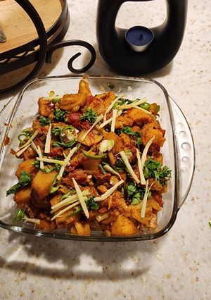 A picture of آلو گوبھی.
