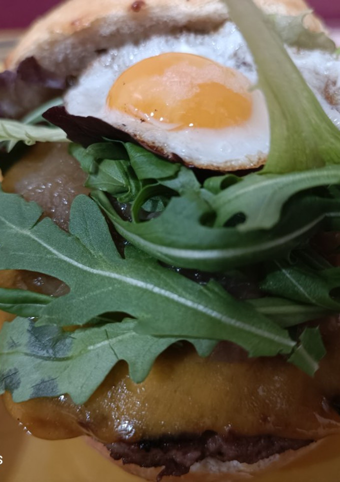 Una foto de Hamburguesa de carne de vaca