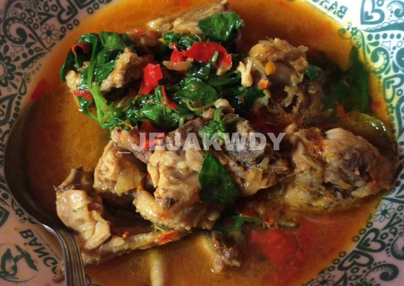 Resep Ayam rica rica kemangi Anti Gagal