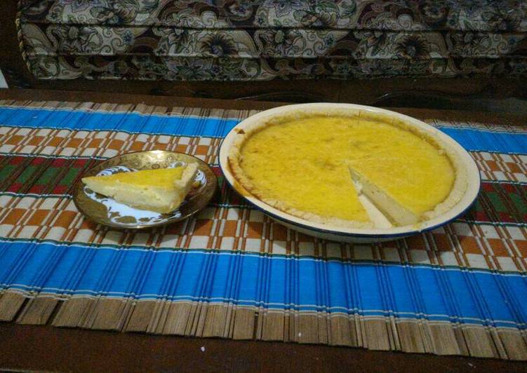 Langkah Mudah untuk Menyiapkan Tart susu, Lezat Sekali