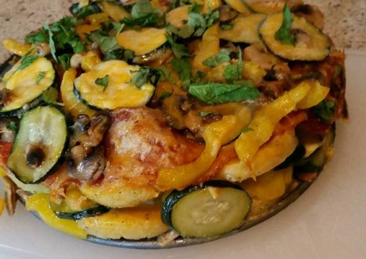 Step-by-Step Guide to Make Homemade Polenta and Vegetable Torte