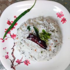 South Indian Curd Rice A picture of South Indian Curd Rice.