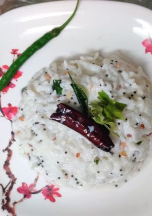A picture of South Indian Curd Rice.
