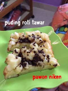 Foto resep Puding roti tawar