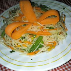 A picture of Vegetable Spaghetti.
