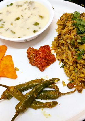 A picture of Bajri Khichdi.