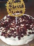 Cranberry Yoghurt Cake