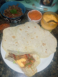 Una foto de Masa para tacos rápida
