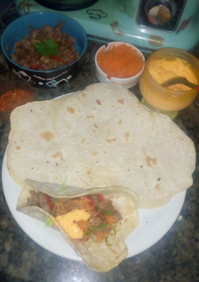 Una foto de Masa para tacos rápida