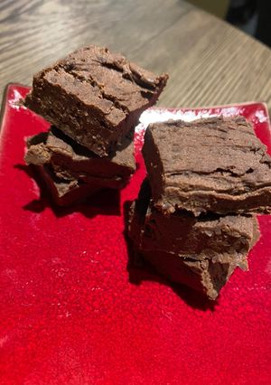 Φωτογραφία της συνταγής Σοκολατένιο Fudge από Φασόλια Υγιεινό