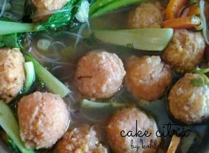 Foto resep Bakso salmon goreng