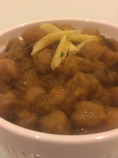 A picture of Punjabi Chole.