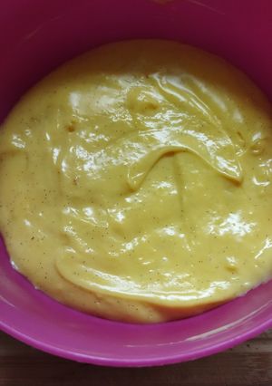 Une photo de Crème pâtissière à la vanille