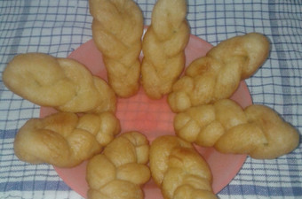 Cara Gampang Membuat Donat Kepang 🌸 Anti Gagal