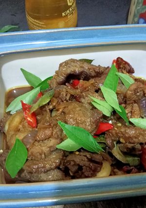 Foto resep Daging Goreng Belengas Kelantan 🇲🇾