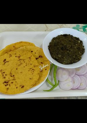 A picture of Sarson ka Saag.