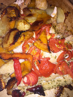 Una foto de Merluza al Horno con Verduras