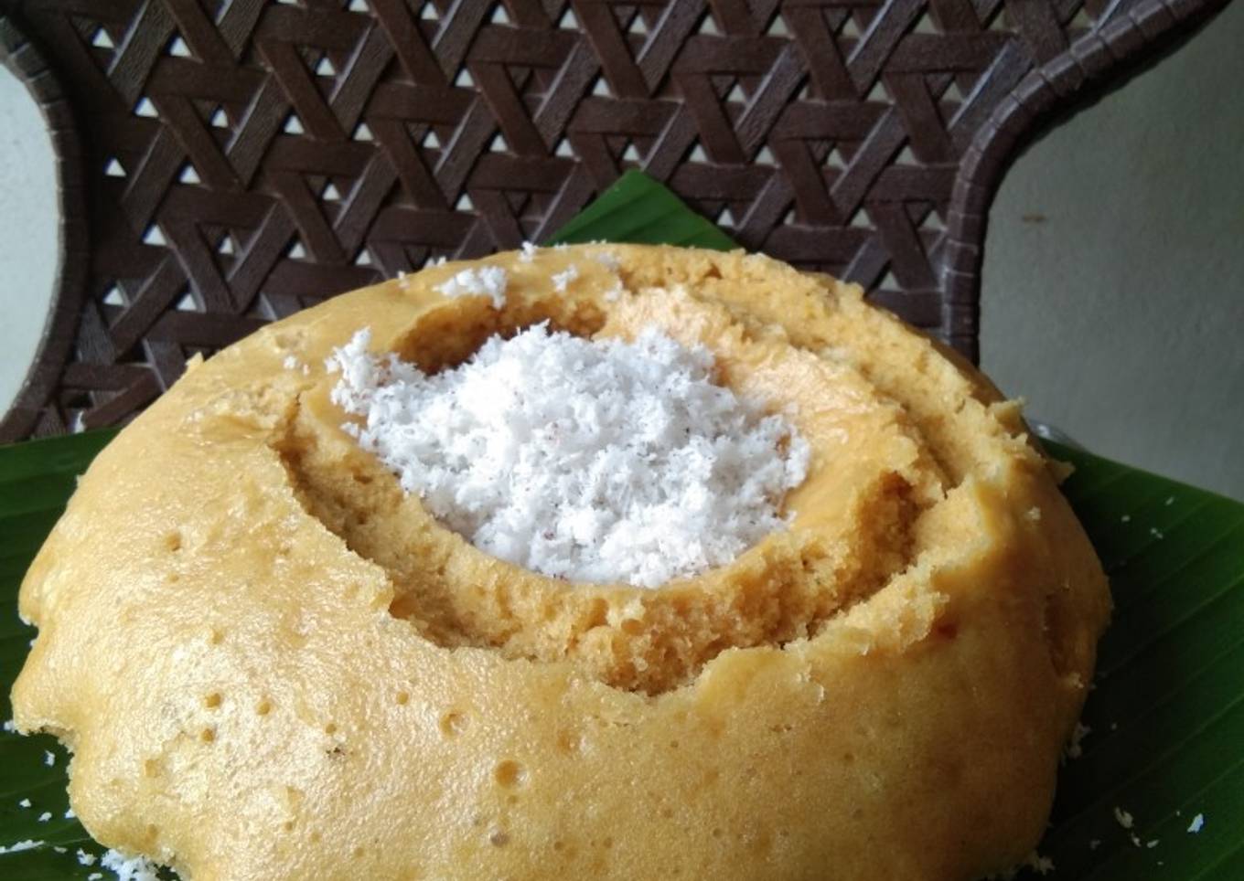 Kue Apem Gula Merah Tanpa Tape