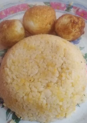 صورة لوصفة كشري عدس أصفر 🌻🍚