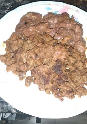 A picture of Beef Tikka Boti.