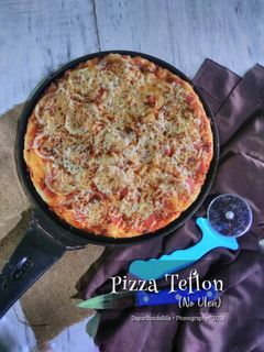 Foto resep Pizza Teflon (Tanpa Ulen)