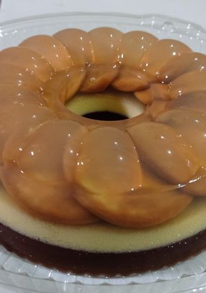 Foto resep Puding marie regal 3 lapis