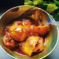 A picture of Instant lemon pickle.
