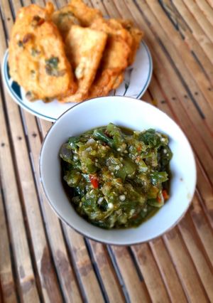 Foto resep Sambel Ijo Nasi Padang Simple