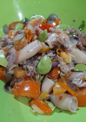 Foto resep Tumis Cumi Asin Bawang Merah