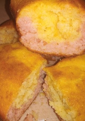 صورة لوصفة مسكوتشو بلونين 🍩🍩😋🌹