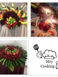 عکسی از دستور دیزاین میوه های بهاری