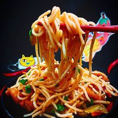 A picture of Chicken Chow Mein.