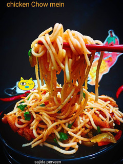 A picture of Chicken Chow Mein.