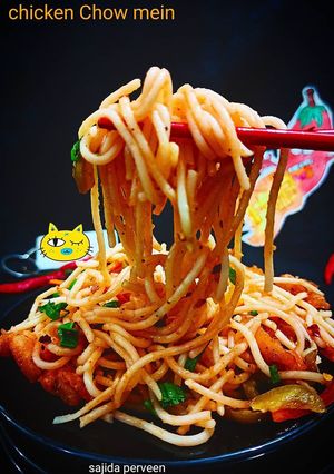 A picture of Chicken Chow Mein.