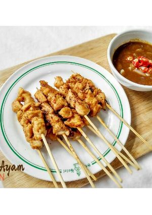 Foto resep Sate Ayam Teflon Simple