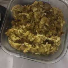 A picture of Plátano maduro con queso costeño- diferente.