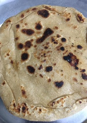 A picture of Jaggery Roti.