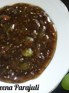 अंगूर की चटनी रेसिपी मुख्य फोटो