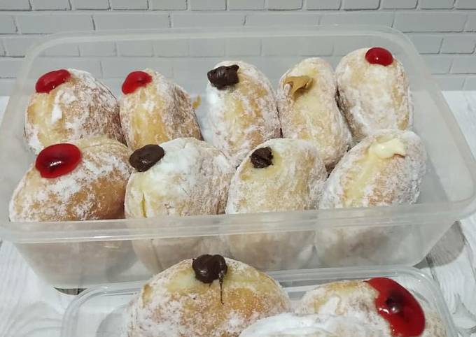 Langkah Mudah Masakan Resep Donat Bomboloni